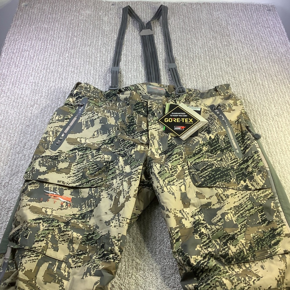 Sitka Blizzard AeroLite Bib Pant Optifade Open Country GTX Size XXL 44 x 33 NWT
